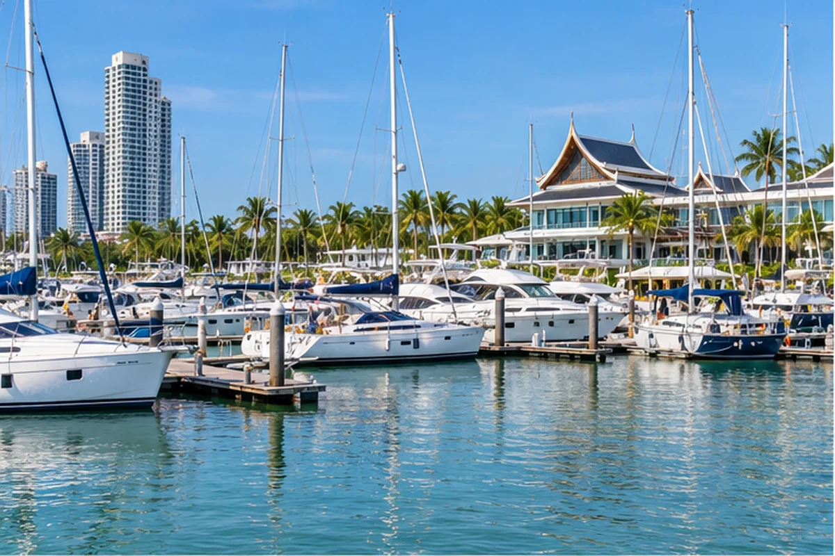 Photo of Ocean Marina Yacht Club in Pattaya, Thailand