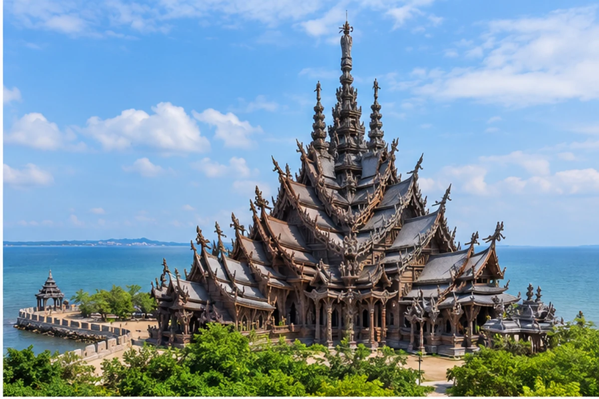 Photo of Sanctuary of Truth in Pattaya, Thailand